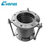 Flänsad metallexpansionsfog